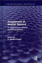 Assessment of marital discord : an integration for research and clinical practice