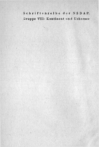 Der Jude zwischen den Fronten: der Rassen, der Völker, der Kulturen