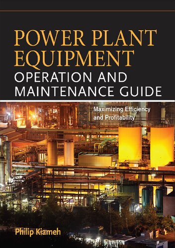 Power Plant Equipment Operation and Maintenance Guide