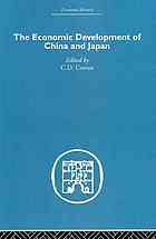 The economic development of China and Japan