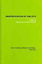 Gentrification of the city