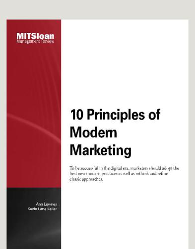 10 Principles of Modern Marketing