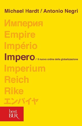 Impero. il nuovo ordine della globalizzazione