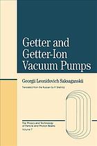 Getters and getter-ion vacuum pumps