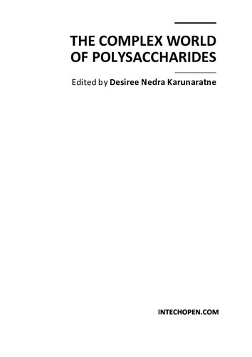 The Complex World of Polysaccharides