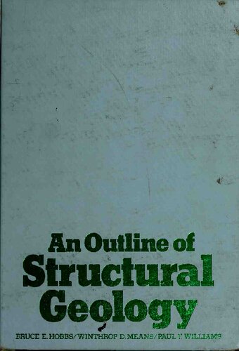 An outline of structural geology