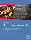 Analysis in Nutrition Research: Principles of Statistical Methodology and Interpretation of the Results