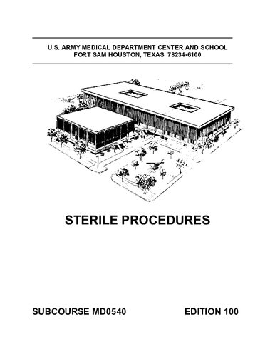 Sterile Procedures MD0540