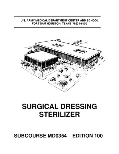 Surgical Dressing Sterilizer MD0354