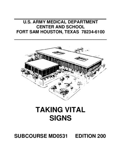 Taking Vital Signs MD0531