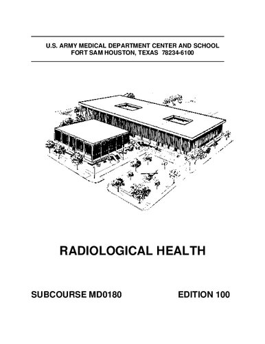 Radiological Health MD0180