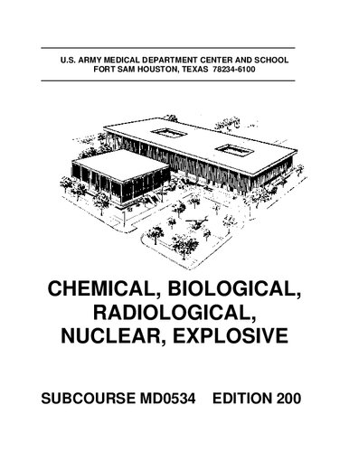 Chemical, Biological, Radiological, Nuclear, Explosive MD0534