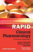 Rapid Clinical Pharmacology: A Student Formulary
