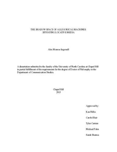 The shadow space of allegorical machines: Situating locative media