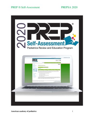 2020 PREP Self-Assessment