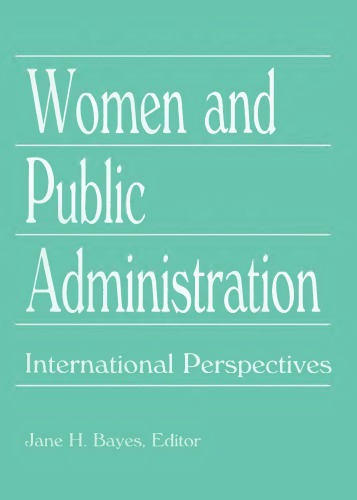 Women and Public Administration : International Perspectives