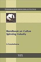 Handbook on cotton spinning industry