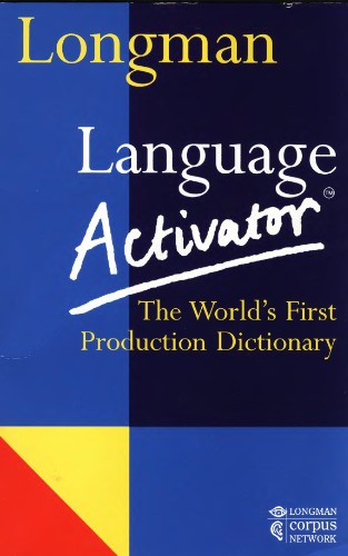 Longman Language Activator