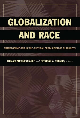 Globalization and Race: Transformations in the Cultural Production of Blackness