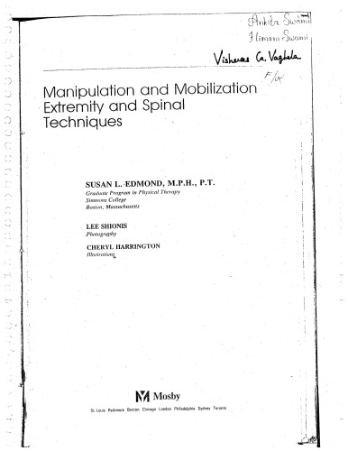 Manipulation & Mobilization of Extremity & Spinal Techniques