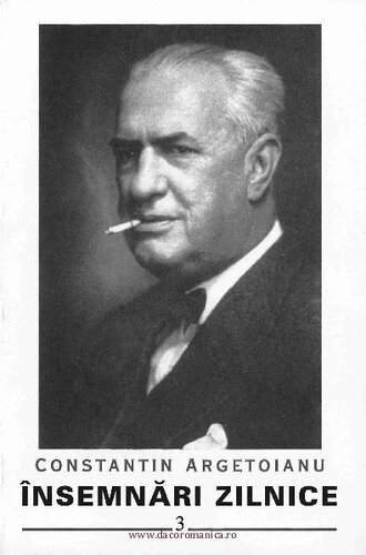 Însemnări zilnice, Vol. 3: 1 iulie - 31 decembrie 1937.