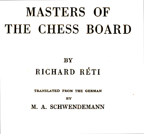 Masters of the Chess Board