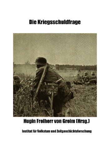 Die Kriegsschuldfrage