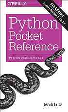 Python pocket reference