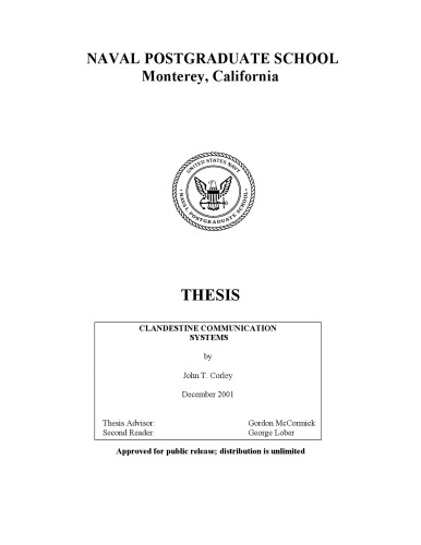 Clandestine Communication Systems