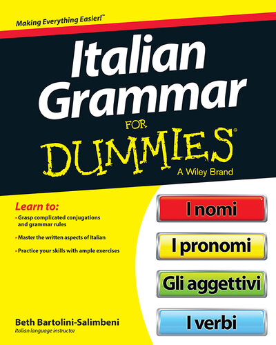 Italian Grammar For Dummies