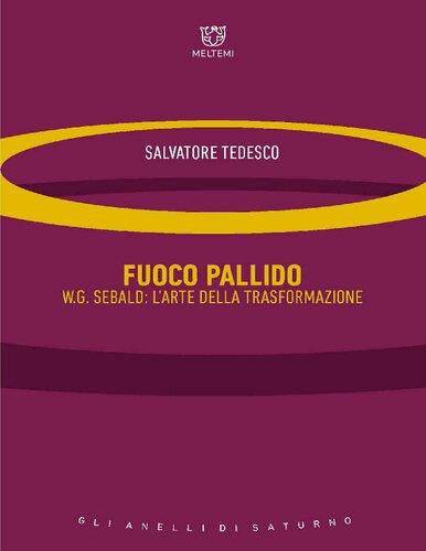 Fuoco pallido. W.G. Sebald: l'arte della trasformazione