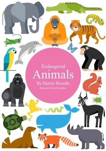 Endangered Animals Infographics