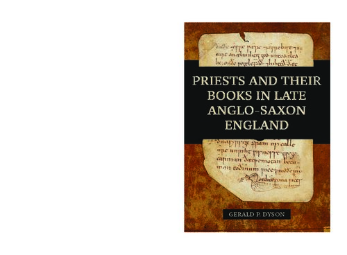 Priests and their Books in Late Anglo-Saxon England: 34