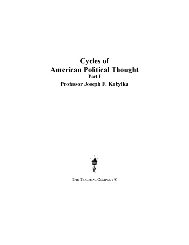Cycles of American political thought