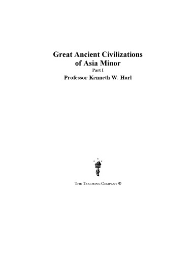 Great ancient civilizations of Asia Minor