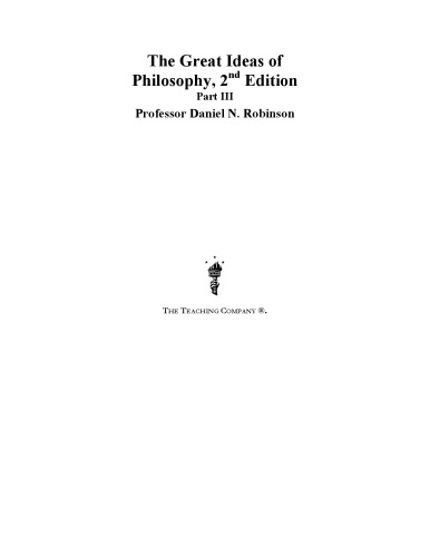 The great ideas of philosophy. Part 3