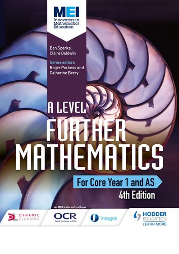 MEI A Level Further Mathematics Core Year 1 (AS)