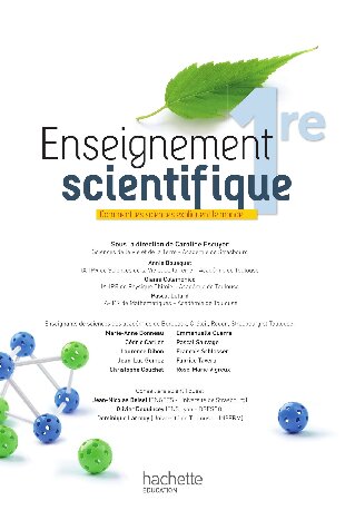 Enseignement Scientifique 1ère - Livre élève - Ed. 2019