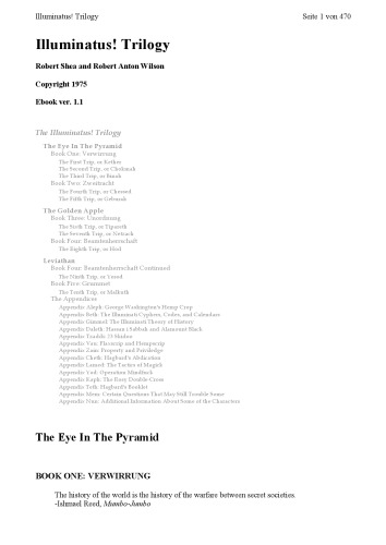 The Illuminatus! Trilogy