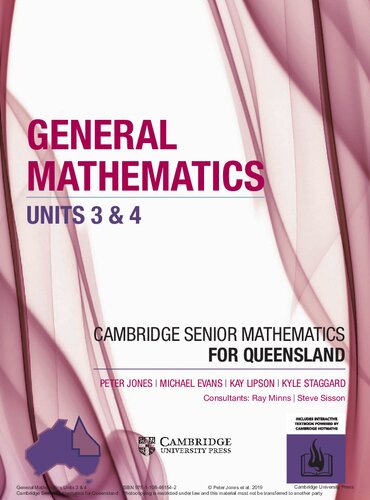 General Mathematics Units 3&4 for Queensland