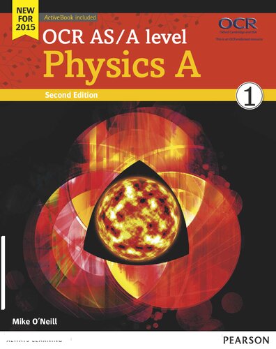 OCR AS/A level Physics A Student Book 1 + ActiveBook
