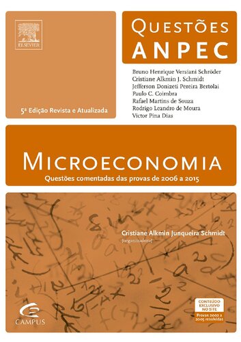 Microeconomia. Questões ANPEC