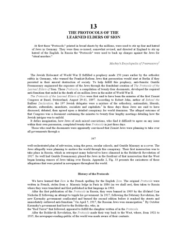 Scarlet and the Beast 13 - The Protocols of the Learned Elders of Sion (not Zion)