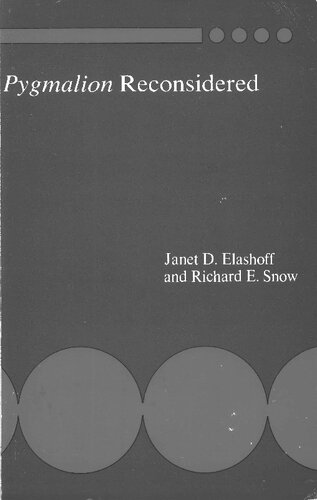 Pygmalion Reconsidered: A Case Study in Statistical Inference: Reconsideration of the Rosenthal-Jacobson Data on Teacher Expectancy
