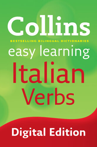 Easy Learning Italian Verbs (Collins Easy Learning Italian)