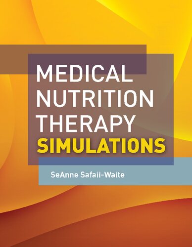 Medical nutrition therapy simulations
