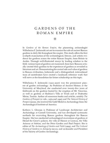 Gardens of the Roman Empire