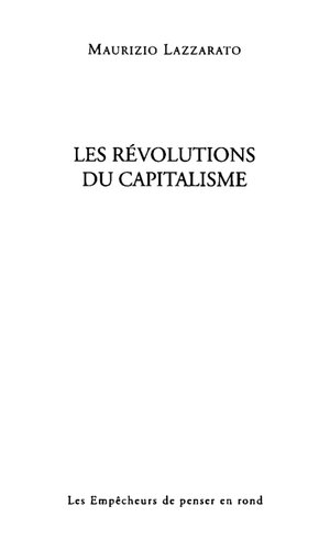 Les révolutions du capitalisme
