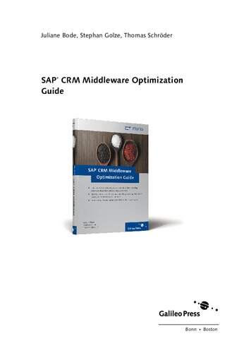 SAP CRM Middleware Optimization Guide