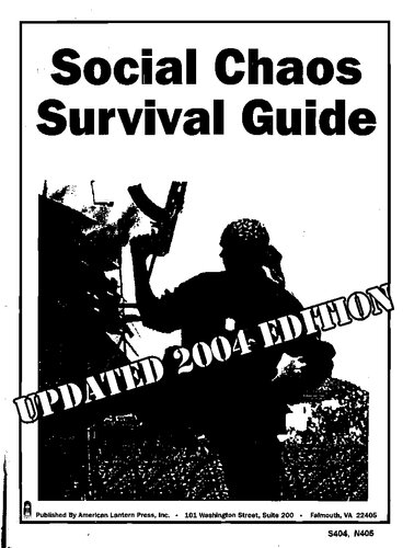 Social Chaos Survival Guide - Updated 2004 Edition